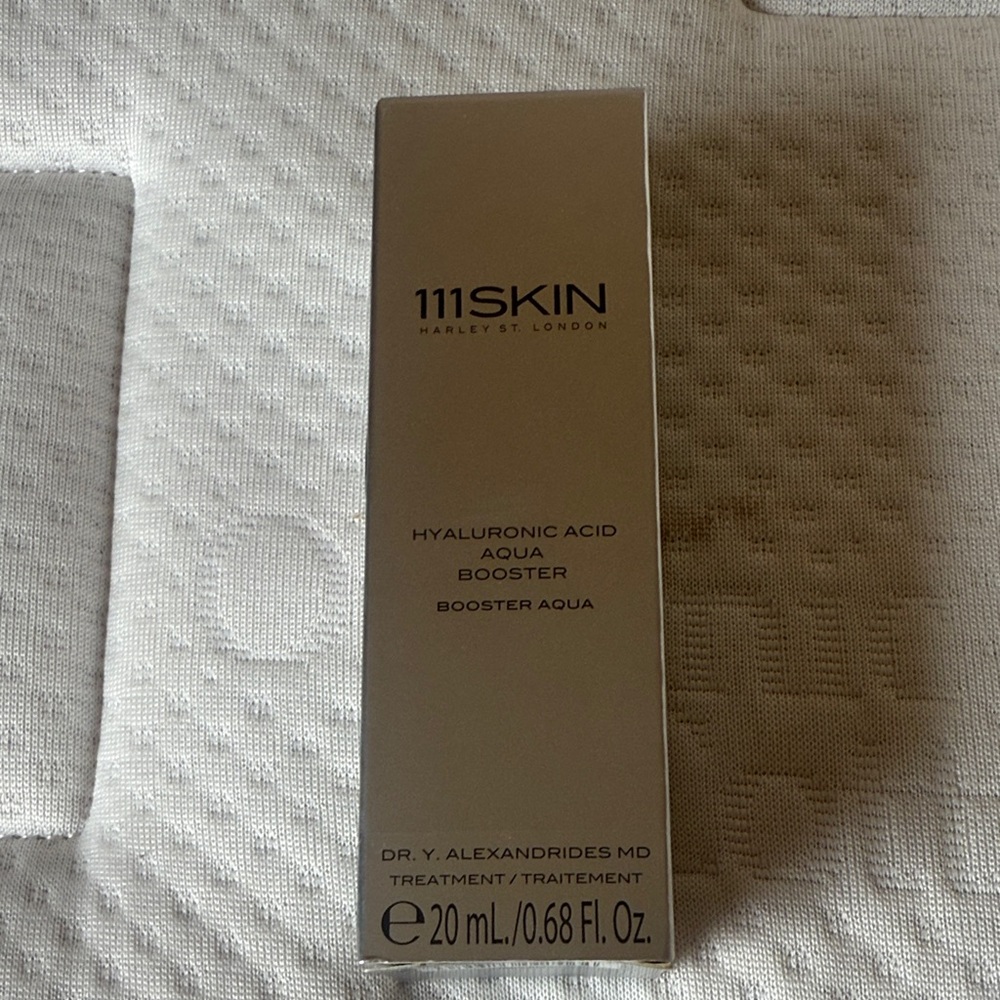 111SKIN Aqua Booster in Silver Packaging
